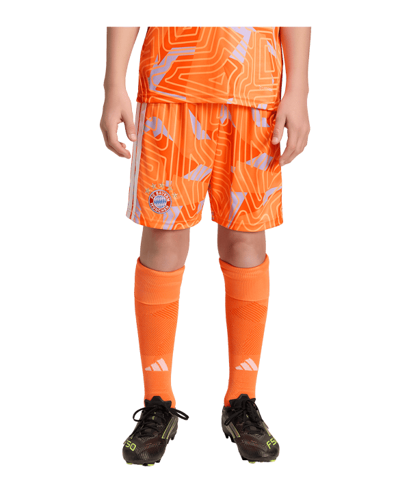adidas FC Bayern München Torwartshort 2026/2027 Kids Orange - orange