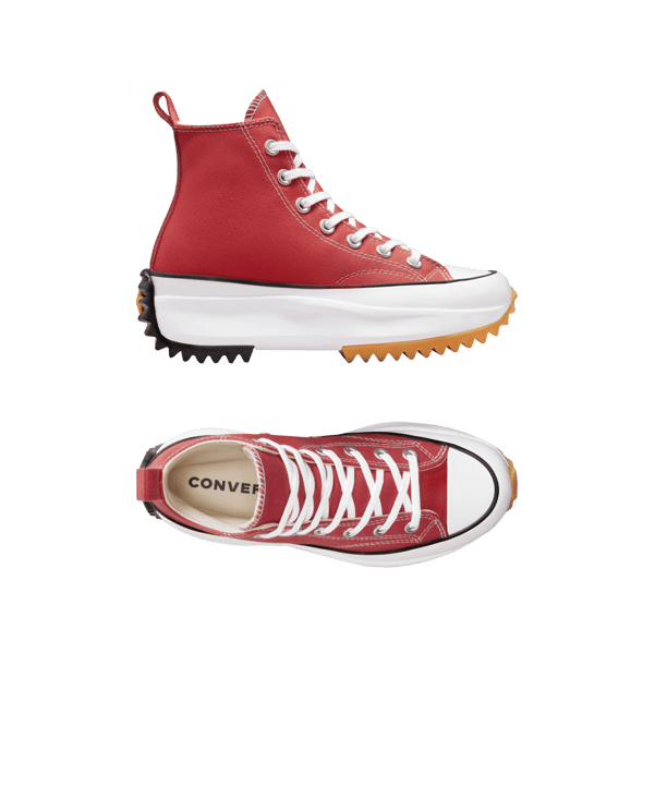 Converse Run Star Hike Platform HI Rot - rot
