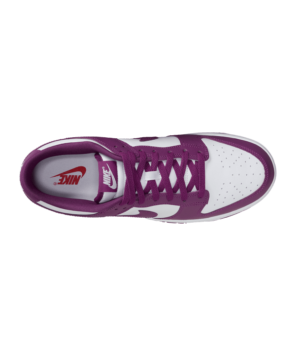 Nike Dunk Retro Low Lila F107 - weiss