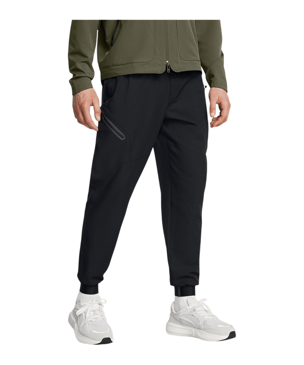 Under Armour Unstoppable Woven Jogginghose Schwarz F001 - schwarz