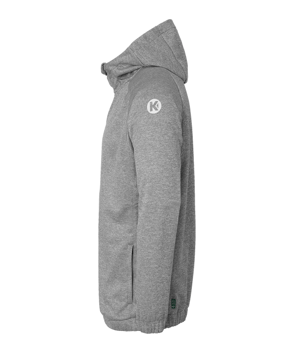 Kempa Ambition 28 Kapuzenjacke Grau F31 - grau