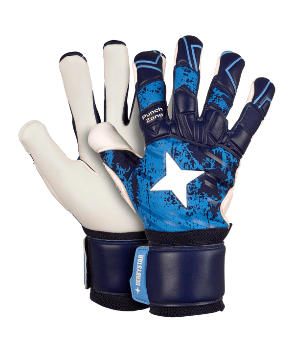 Derbystar APS Super Grip v22 keepershandschoen F000 - blauw