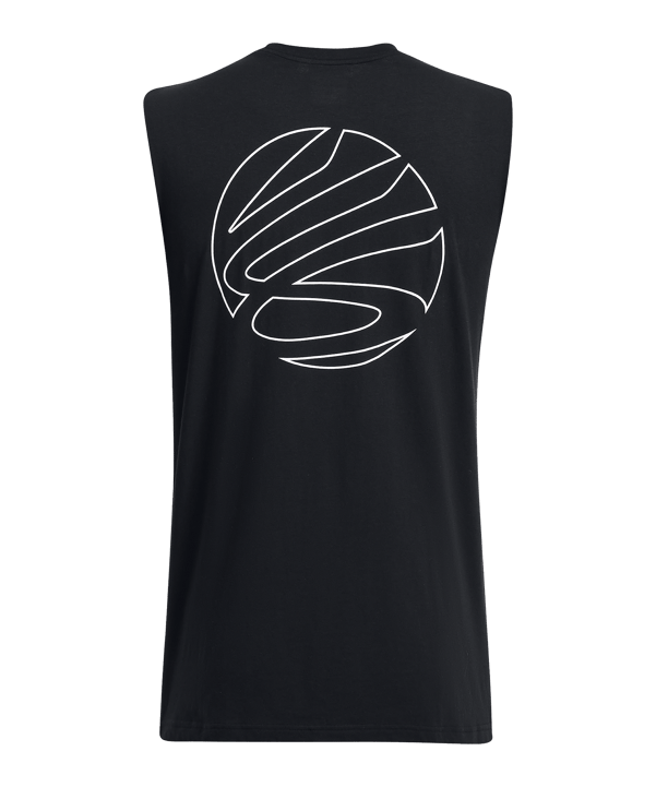 Under Armour Curry Tanktop Schwarz F001 - schwarz