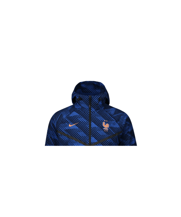 Nike FFF Frankreich Windjacke Blau F480 - blau