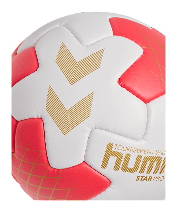 Hummel hmlSTAR Pro Handball Spielball Weiss F9438 - weiss