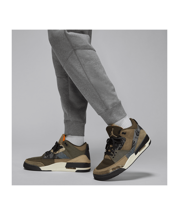 Jordan Crossover Fleece Jogginghose Grau F091 - grau