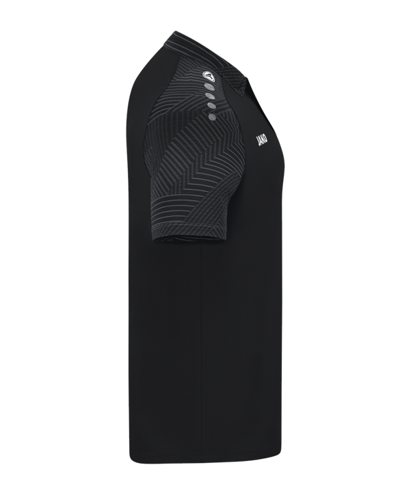 JAKO Performance Polo Schwarz Grau F804 - schwarz