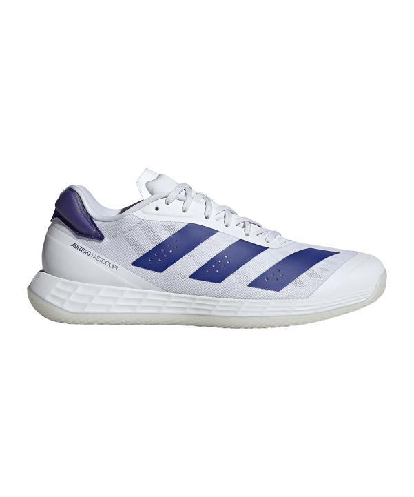 adidas Adizero Fastcourt Weiss Blau - weiss