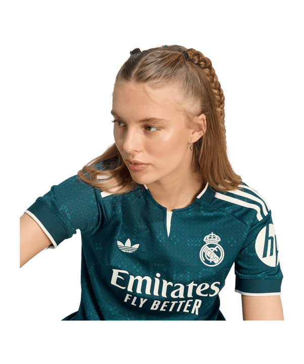 adidas Real Madrid Maglietta Away 2026/2027 Donna Verde - verde