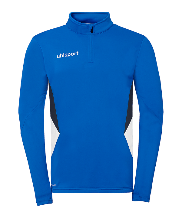 uhlsport Equipe 29 1/4 Zip Top Bleu C43 - bleu