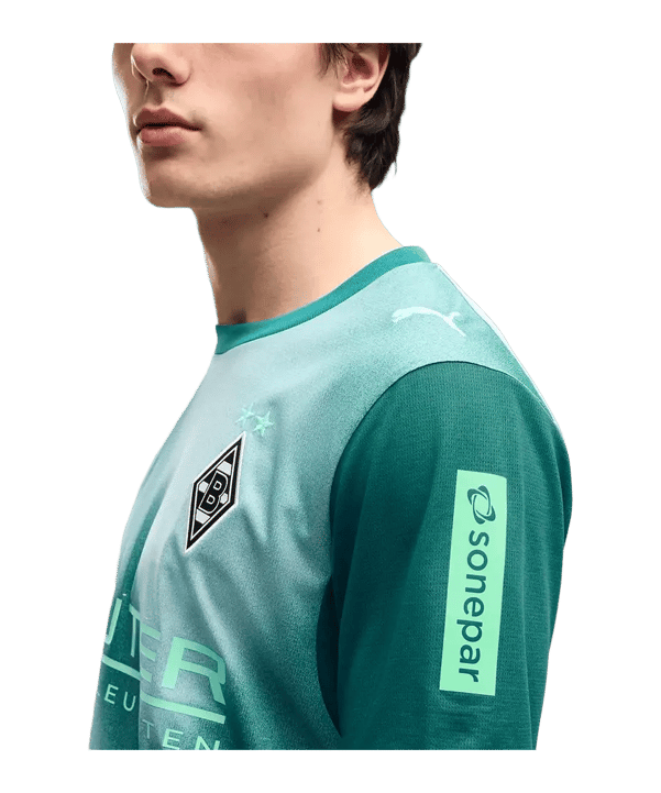 PUMA Borussia Mönchengladbach Replica Maglietta 3rd 2026/2027 Verde C03 - verde