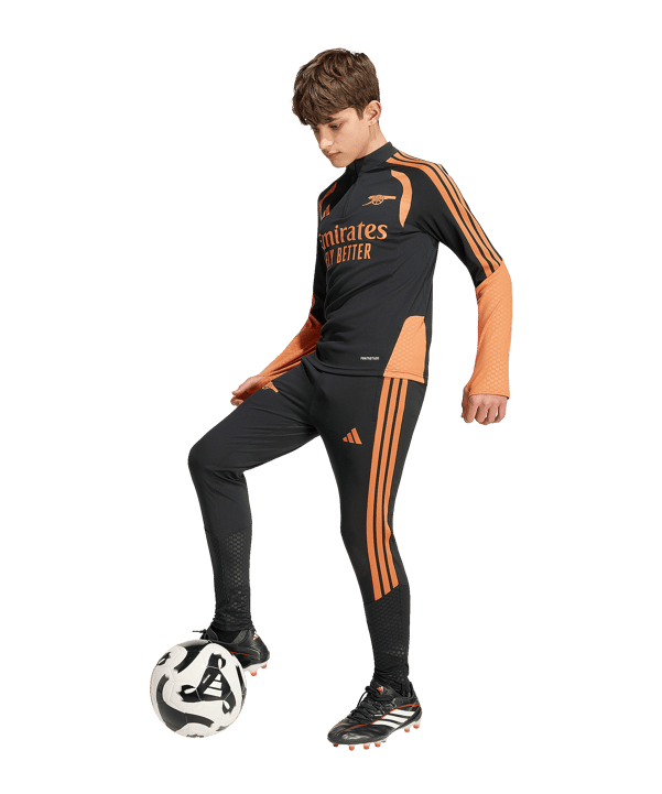 adidas Arsenal FC Tiro Trainingsbroek Kinderen Zwart - zwart