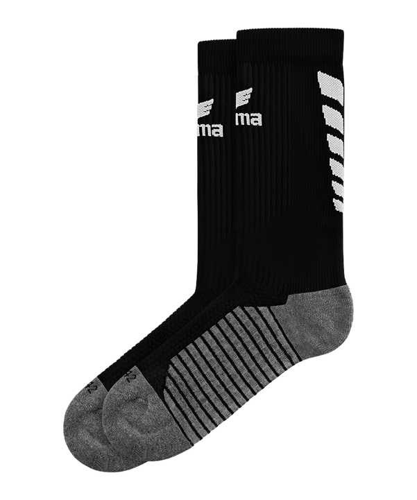 Erima Six Wings Socken Schwarz F2182605 - schwarz