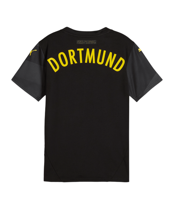 PUMA BVB Dortmund Trikot Away 2024/2025 Kids Schwarz F02 - schwarz