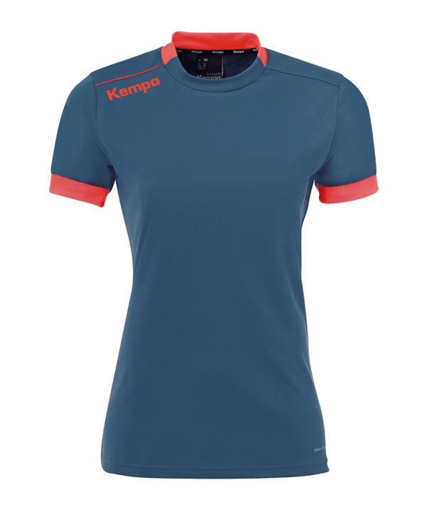 Kempa Player Trikot Damen Grau Rot F08 - grau