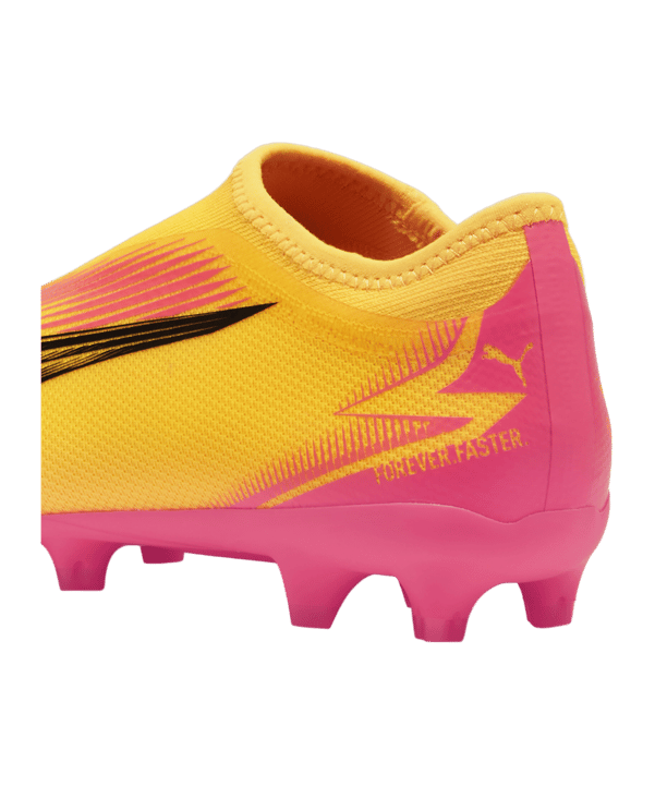 PUMA ULTRA Match LL FG/AG Jr Kids The Forever Faster Orange Schwarz F03 - orange
