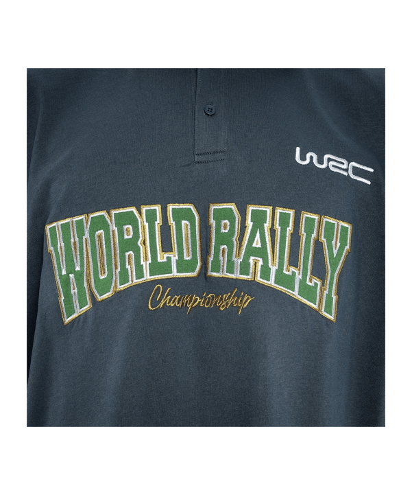 WRC College Oversized Poloshirt Blau - blau