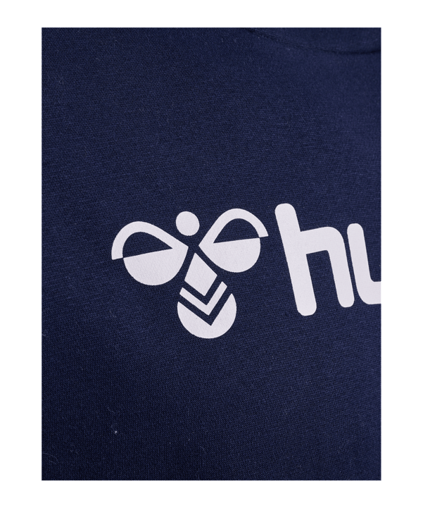 Hummel Sweatshirt à capuche Bleu C7026 - bleu