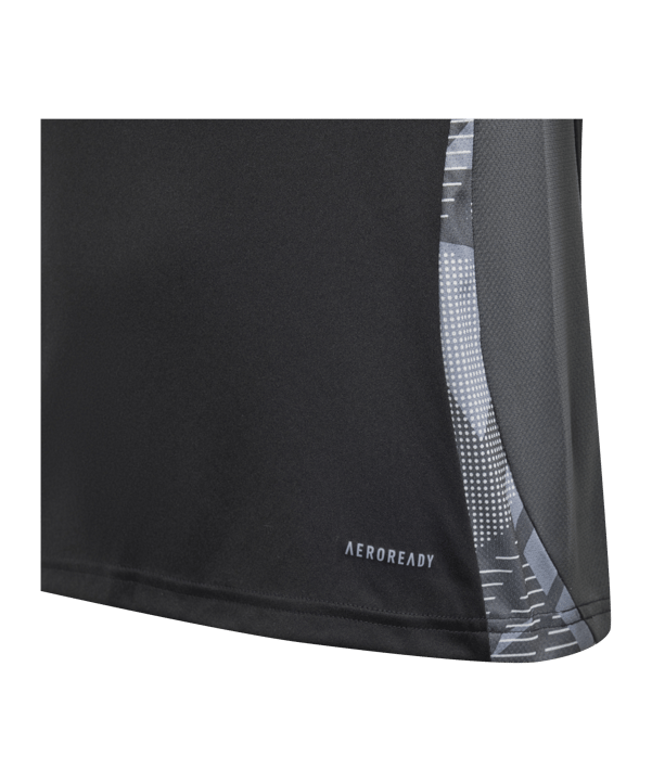 adidas Tiro 24 Competition Training Trikot Kids Schwarz - schwarz
