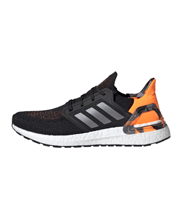adidas Ultra Boost 20 Running Schwarz Orange - schwarz