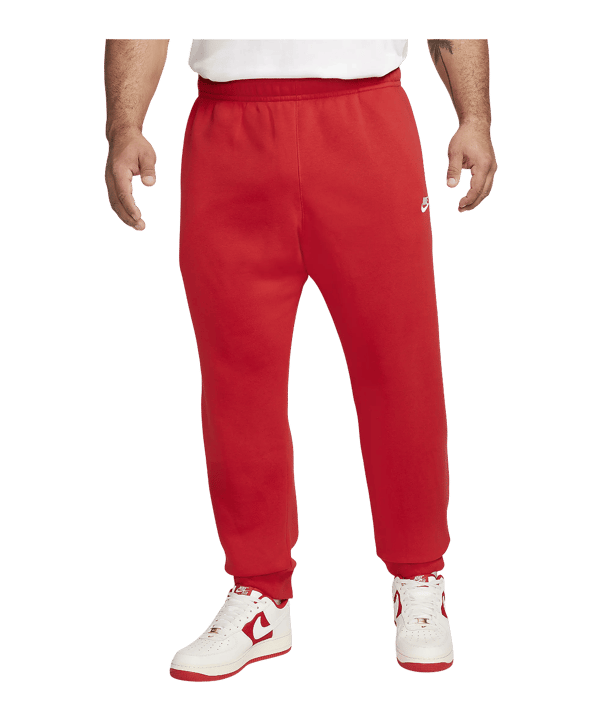 Nike Club Fleece Jogginghose Rot F657 - rot