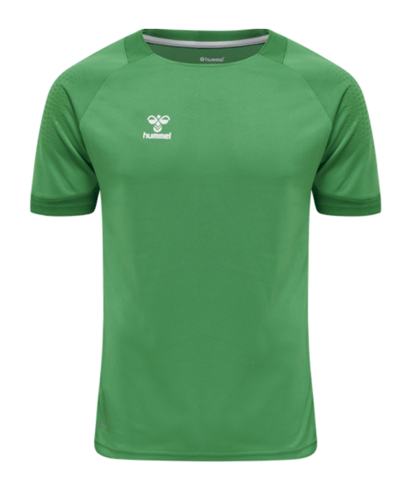 Hummel hmlLEAD Trainingsshirt Grün F6235 - gruen