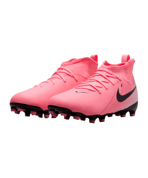 Nike Jr Phantom Luna II Academy FG/MG Mad Brilliance Kids Rot Schwarz F600 - rot