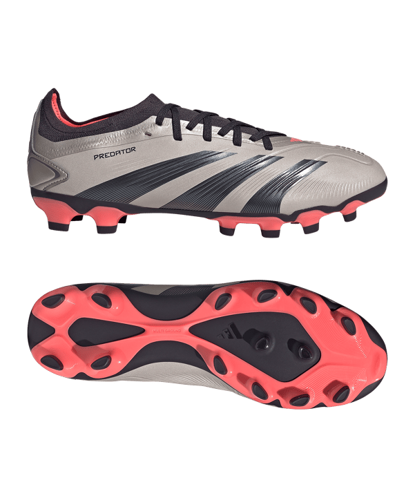adidas Predator Pro MG Vivid Horizon Grau Pink - grau