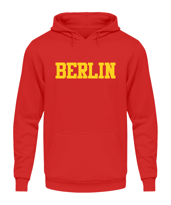 Hoody "Berlin" Rot - rot