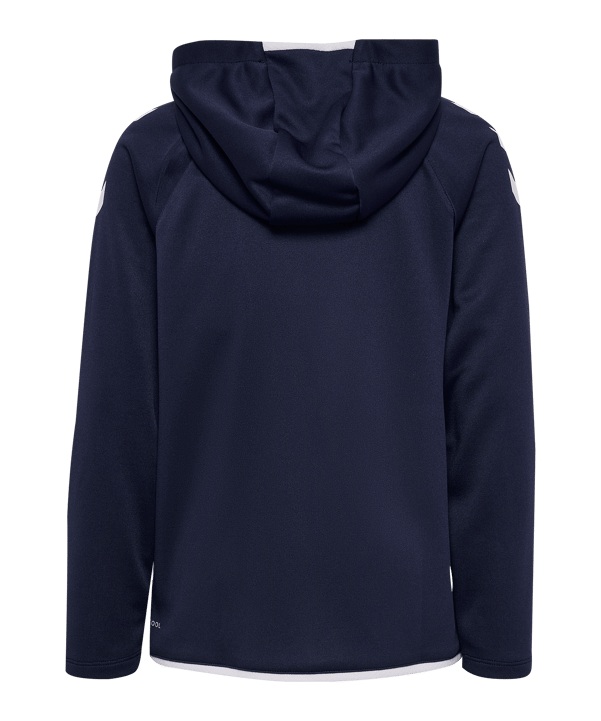 hummel Core 2.0 Kapuzenjacke Kids Blau F7929 - blau