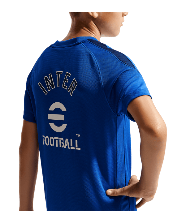 Nike Inter Mailand Trainingsshirt Kids Blau F439