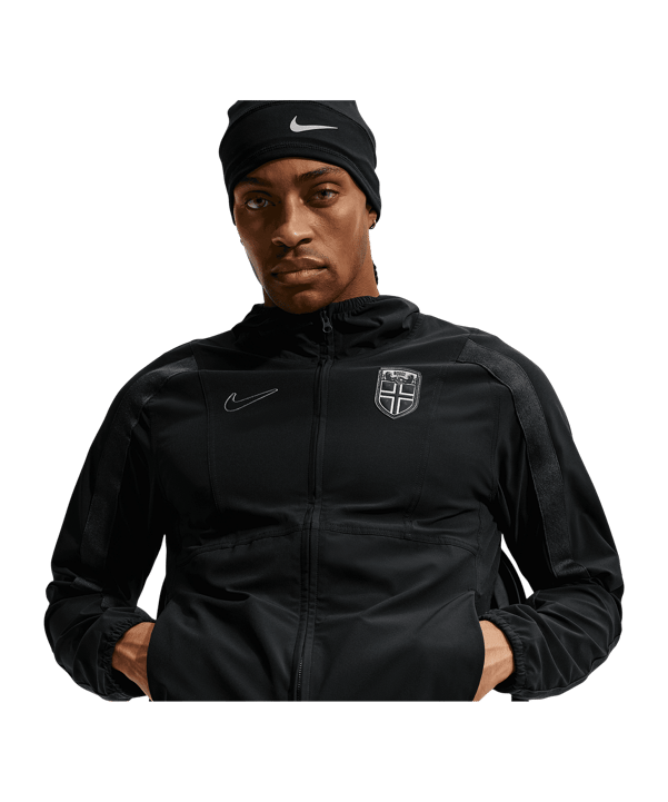 Nike NFF Noorwegen Trainingsjas Zwart K010 - zwart