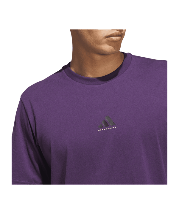adidas Graphic T-Shirt Lila - lila