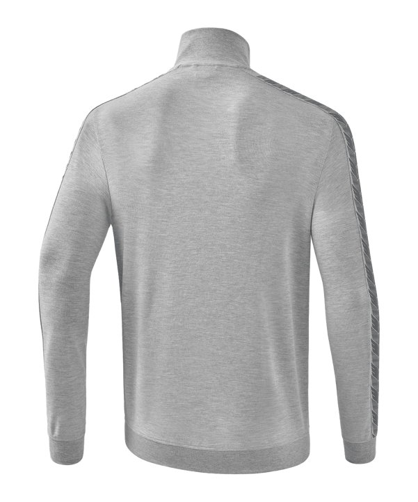 Erima Essential Team Tracktop Jacke Kids Hellgrau - grau