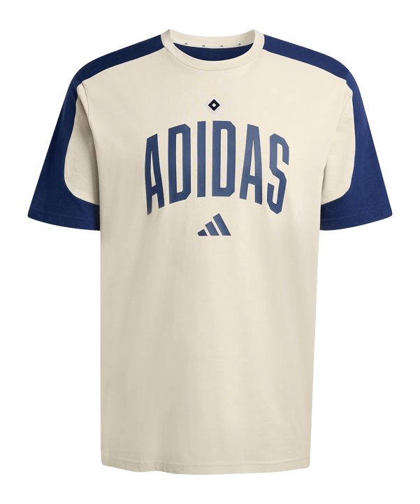 adidas Hamburger SV Kitt T-shirt Grijs - grijs