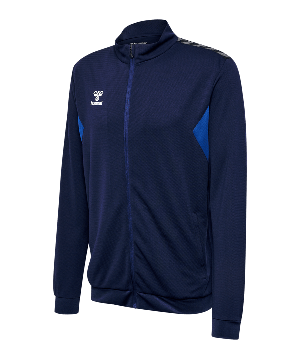 Hummel AUTHENTIC PL Trainingsjacke Blau F7026 - blau