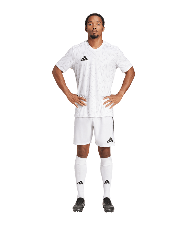 adidas Team Icon 25 Trikot Weiß - weiss