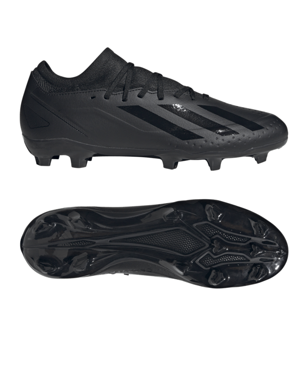 adidas X Crazyfast.3 FG Nightstrike Schwarz - schwarz