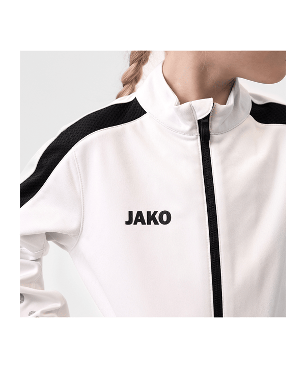 JAKO Power Giacca da allenamento Bambini Bianco C9323 - bianco