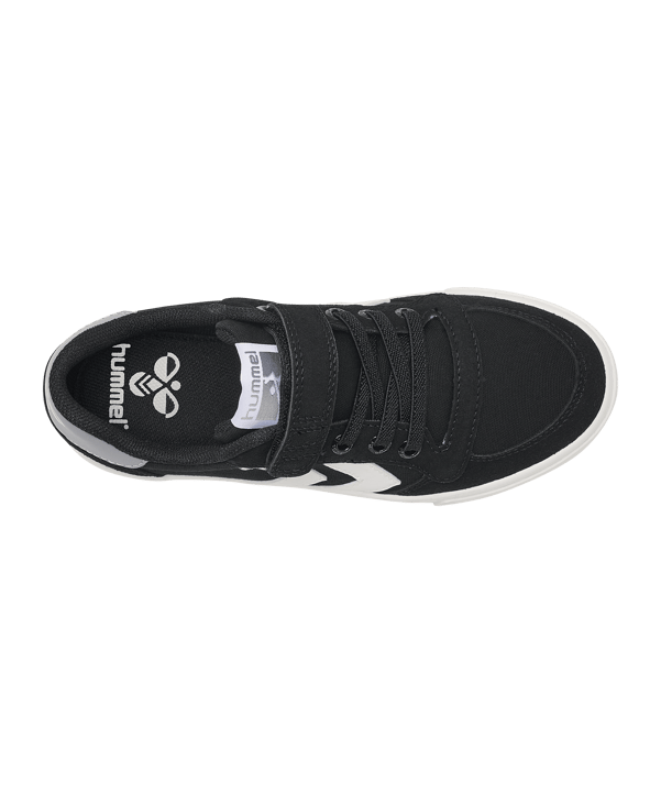 Hummel Slimmer Stadil Low Kids Schwarz F2001 - schwarz