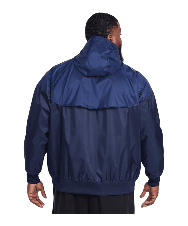 Nike Woven Kapuzenjacke Blau F452 - blau