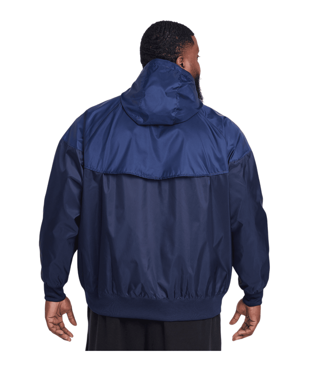 Nike Woven Kapuzenjacke Blau F452