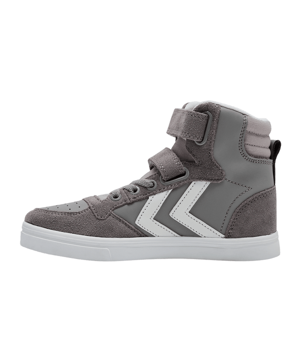 Hummel Slimmer Stadil Leather High Kids Braun F110