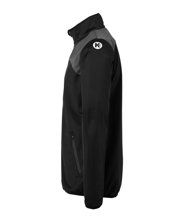 Kempa Emotion 2.0 Poly Full Zip Jacke Schwarz F01 - schwarz
