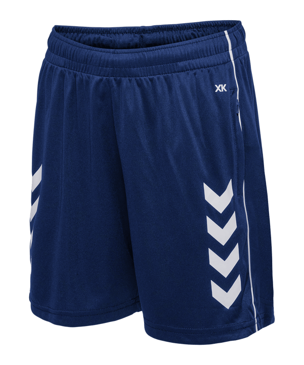 Hummel Core XK Poly Coach Short Kids Blau F7026 - blau