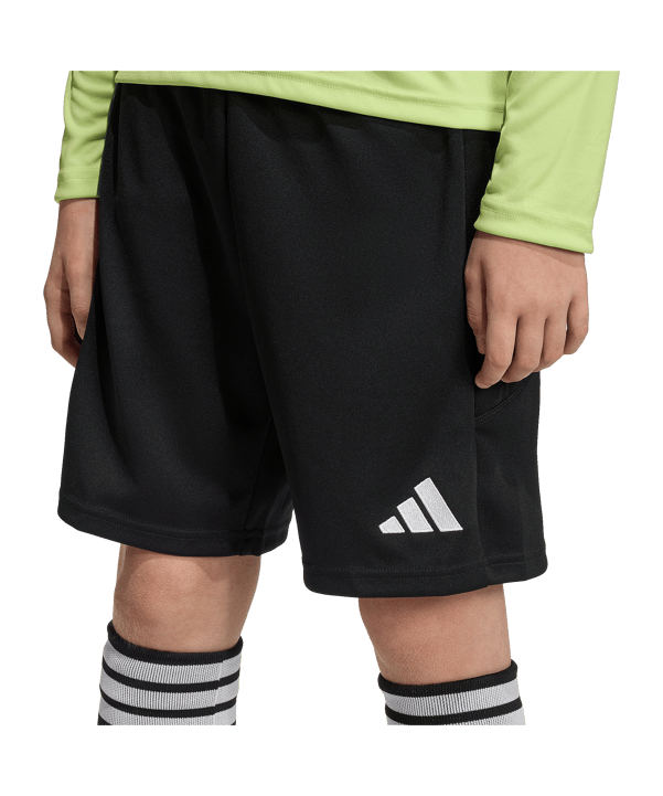 adidas Tierro 26 Torwartshort Kids Schwarz - schwarz