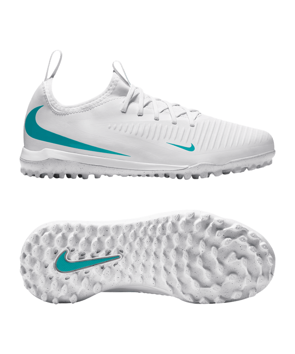 Nike Phantom 6 Low Academy TF Bright Lights Bambini Bianco C102 - bianco