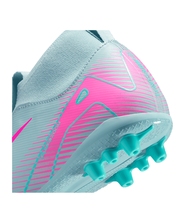 Nike Jr Air Zoom Mercurial Superfly X Academy AG Prism Enfants Bleu C301 - bleu