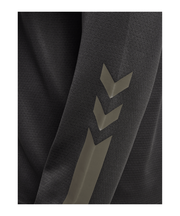 Hummel Active Pl Half Zip Sweatshirt Grau F2247 - grau