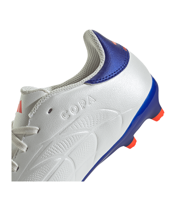 adidas COPA Pure 2 League FG Advancement Kids Weiss Blau - weiss